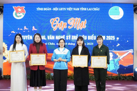 Gặp mặt, tuyên dương văn nghệ sĩ trẻ tiêu biểu năm 2025