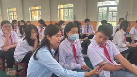 🌻 LẤY Ý KIẾN TRẺ EM TẠI TRƯỜNG THCS ĐOÀN KẾT, THÀNH PHỐ LAI CHÂU 🌻