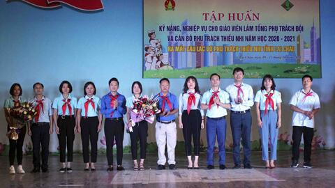 TẬP HUẤN KỸ NĂNG, NGHIỆP VỤ CÔNG TÁC ĐỘI  NĂM HỌC 2020 - 2021