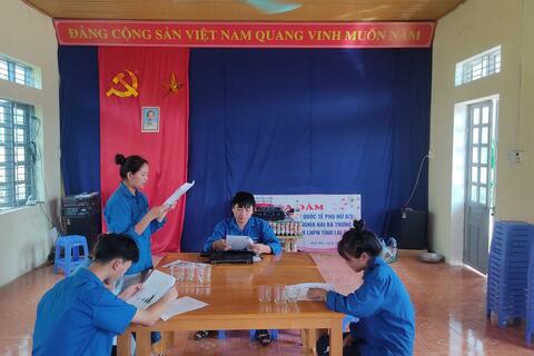 BTV ĐOÀN XÃ THAN UYÊN TỔ CHỨC KIỂM TRA, NẮM TÌNH HÌNH HOẠT ĐỘNG CÁC CHI ĐOÀN TRỰC THUỘC